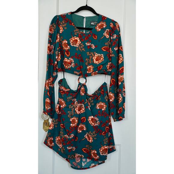 MINKPINK Olivia Cutout Mini Dress Sz L - Picture 4 of 6